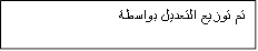 تم توزيع التعديل بواسطة